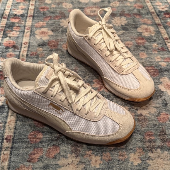 PUMA Easy Rider Elevated White & Frosted Ivory 7.5 - Picture 4 of 7